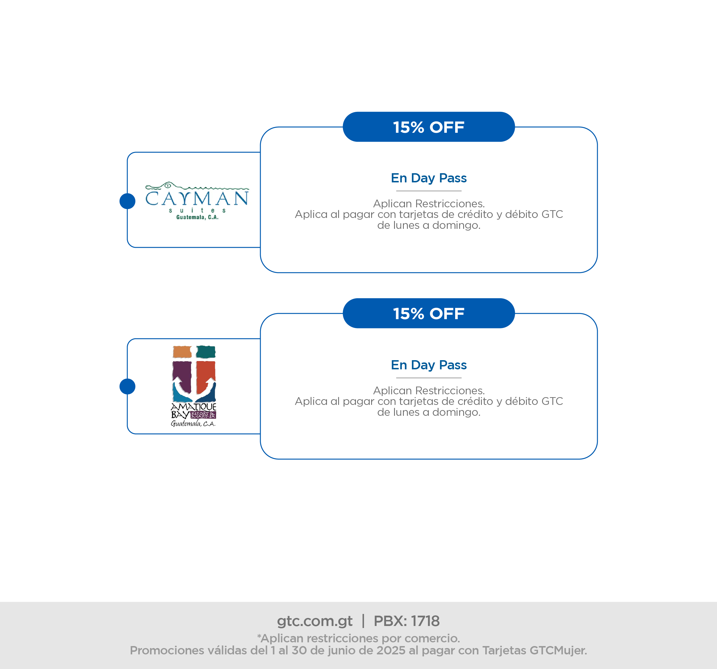 GYT -Beneficios GTCMujer JUNIO 2025-Grandes Experiencias